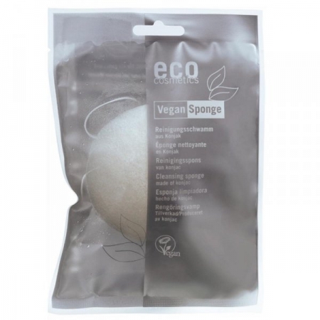Eco Cosmetics Gąbka Konjac do twarzy i ciała